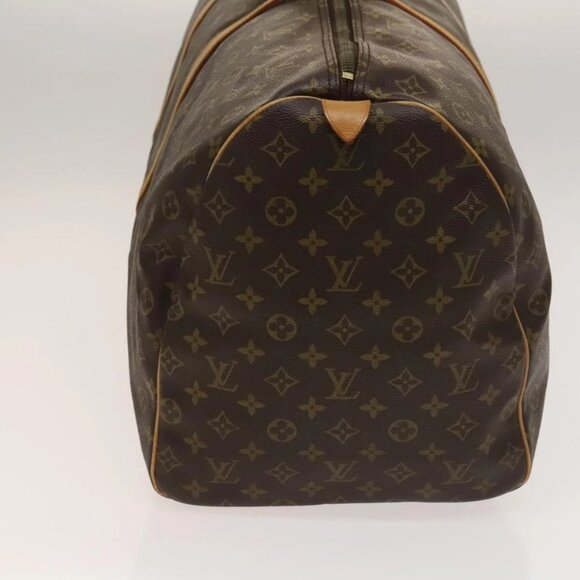 LOUIS VUITTON Monogram Keepall 60 Boston Bag M41422 LV Auth 136946 - Picture 6 of 16